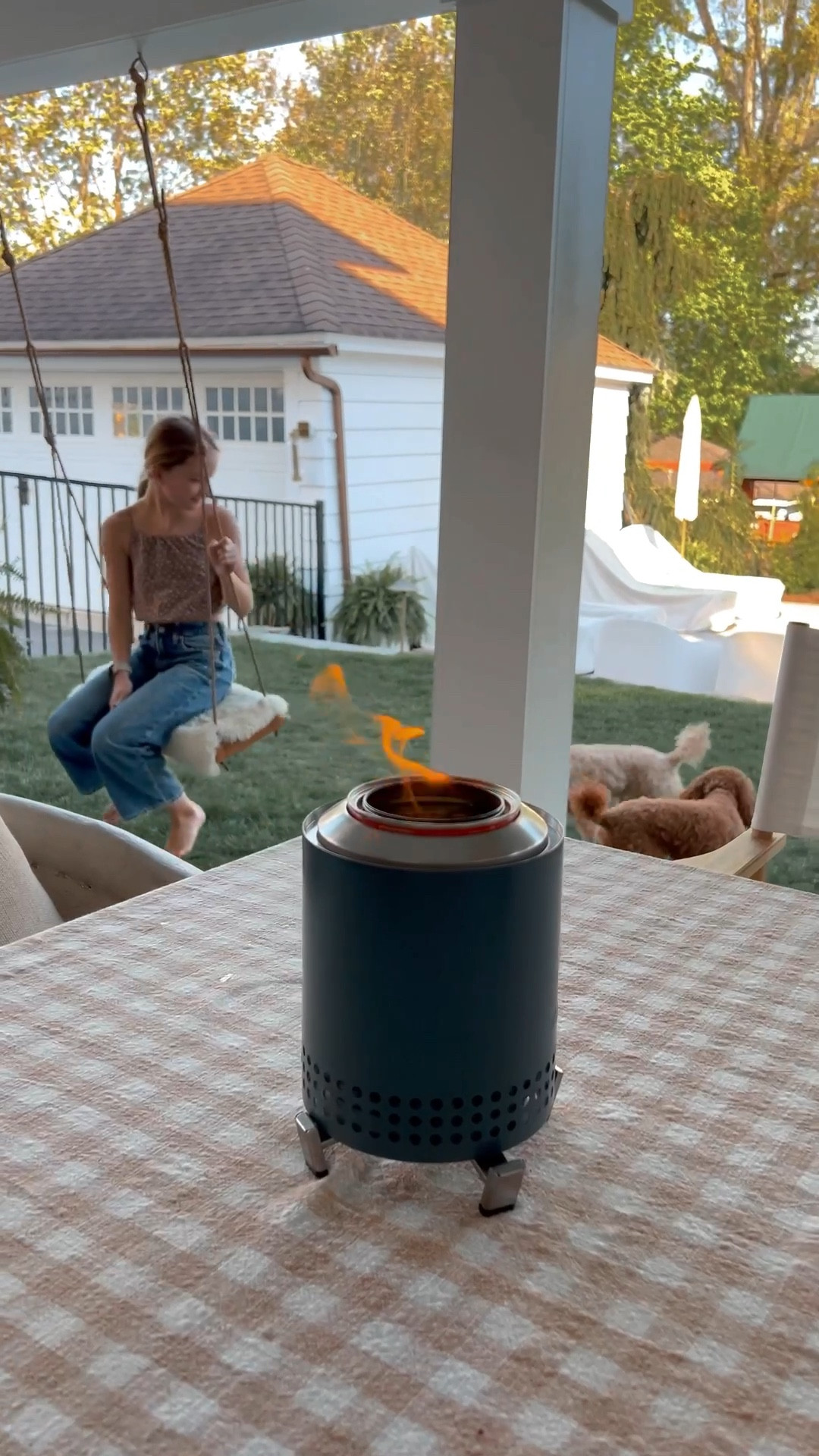 Add a little ambiance to your outdoor space with the Mesa table top fire pit by @solostove

#LTKSeasonal #LTKhome #LTKGiftGuide