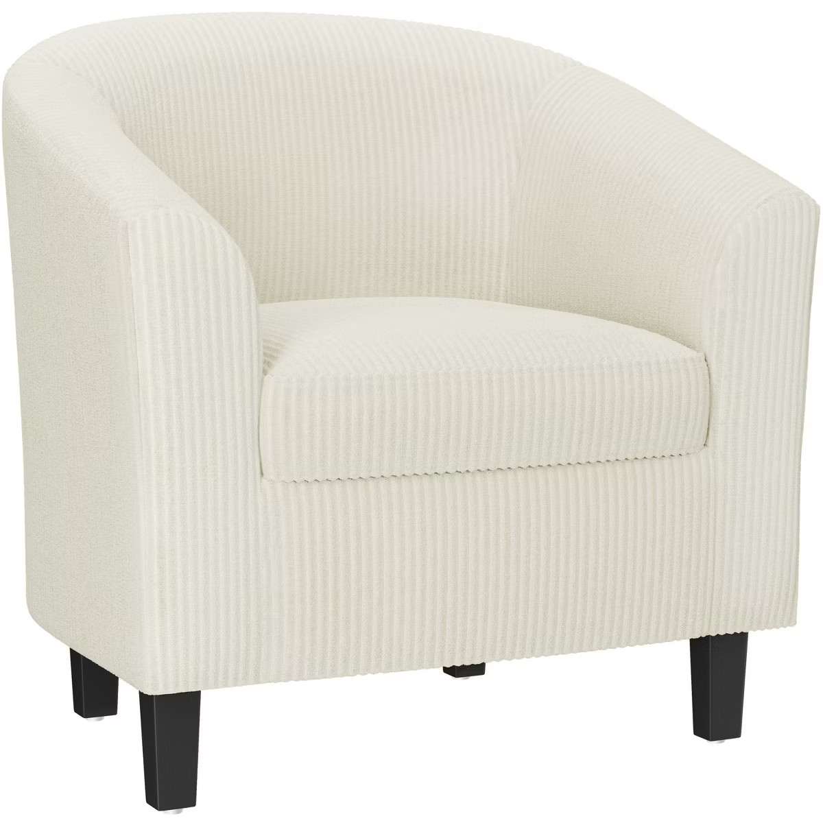 Yaheetech Upholstered Corduroy Club Chair Accent Chair for Living Room Bedroom | Target