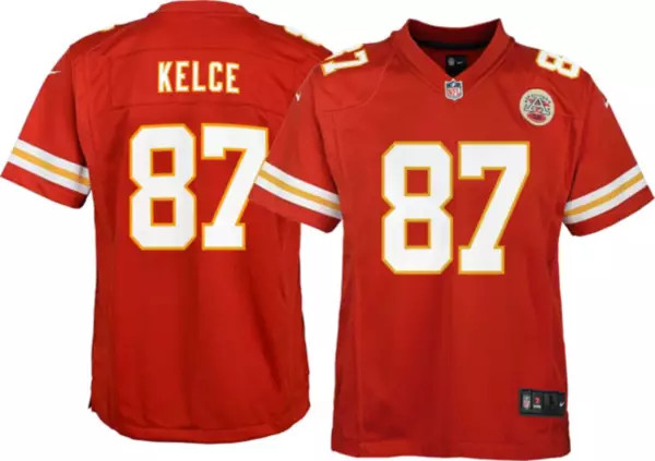 Nike Youth Kansas City Chiefs Travis Kelce #87 Red Game Jersey | Dick's Sporting Goods