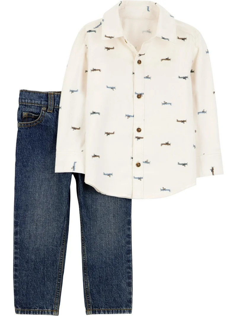 Carter's Child of Mine Conjunto para Niño Pequeño 2 Piezas, Tallas 12 M-5 T | Walmart (US)