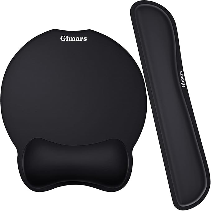 Amazon.com : Gimars Upgrade Enlarge Superfine Fibre Soft Smooth Gel Ergonomic Mouse Pad Wrist Sup... | Amazon (US)