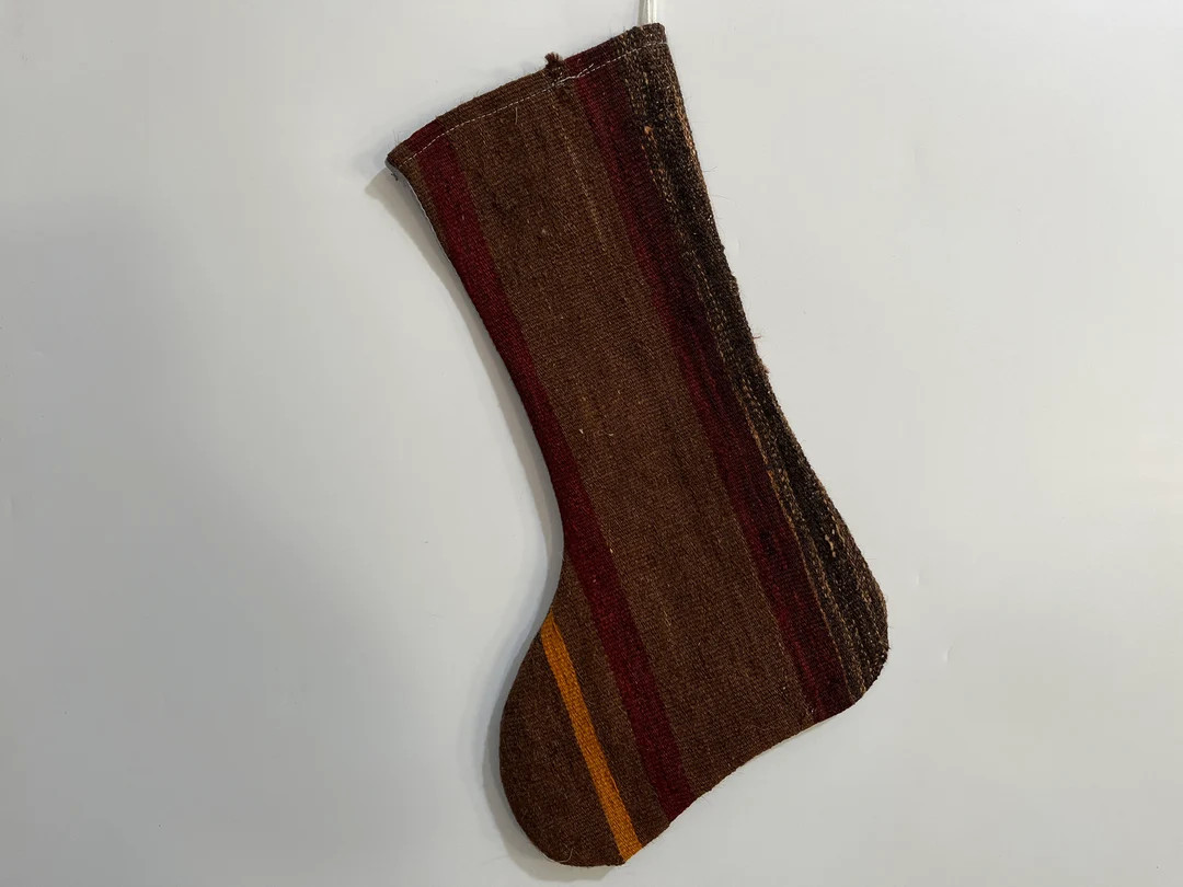 christmas stocking, kilim stocking, handmade stocking, turkish stocking, vintage stocking, boho s... | Etsy (US)