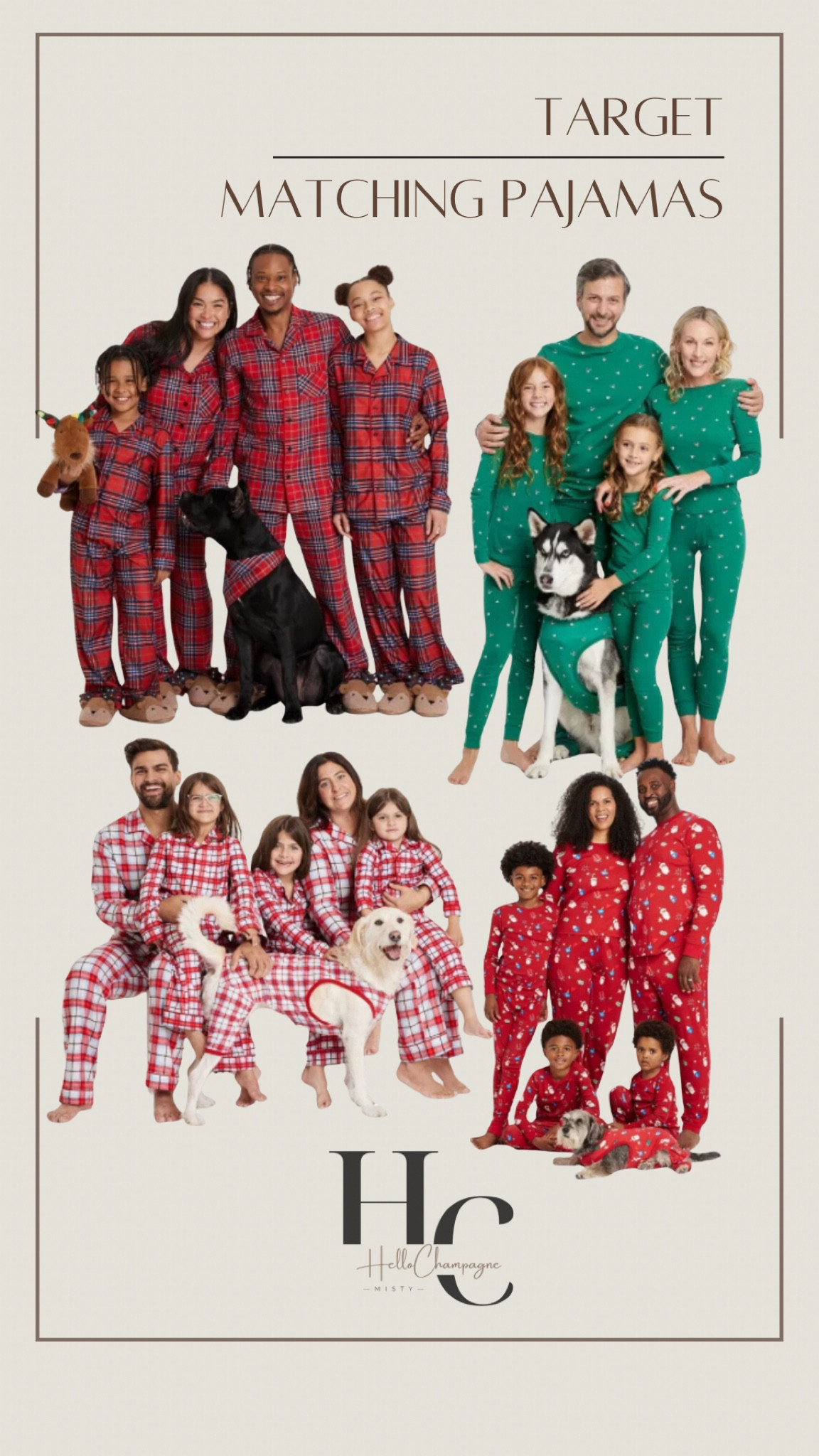 💫 Target Matching Christmas // Holiday Pajamas 💫

#LTKHoliday #LTKKids #LTKFamily