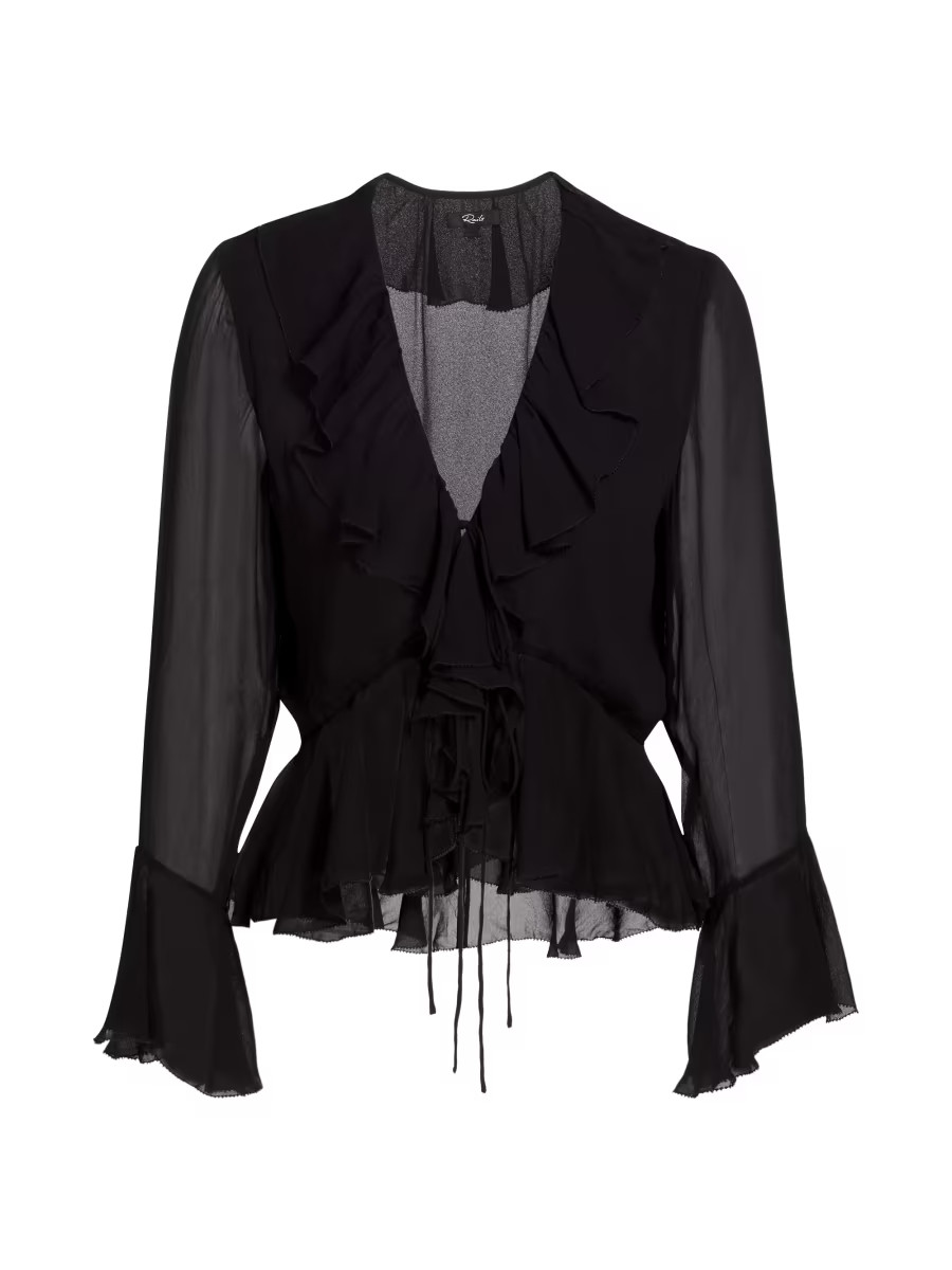 RailsNicoletta Ruffle Blouse | Saks Fifth Avenue