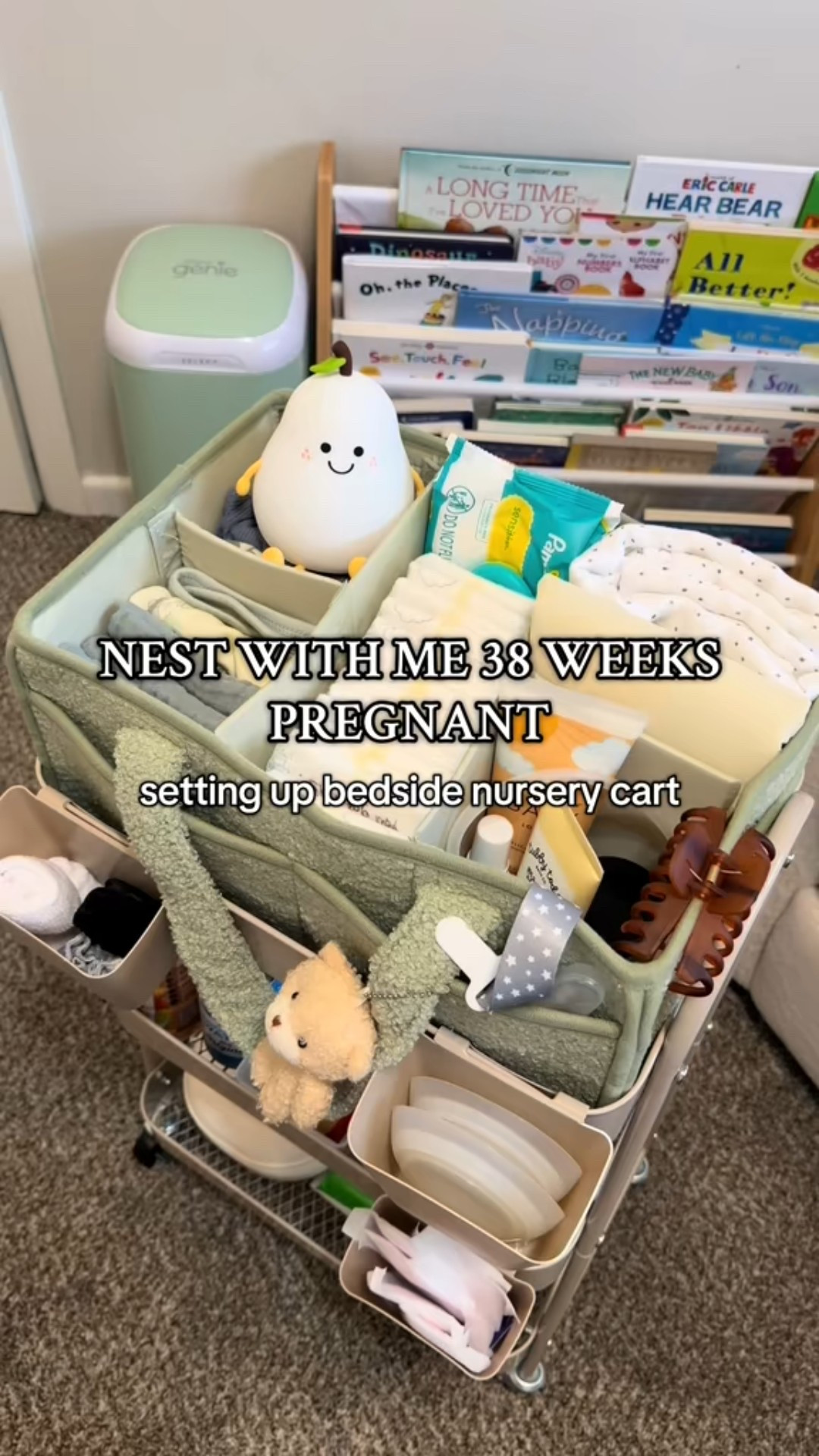 Bedside Nursery Cart

#LTKFindsUnder50 #LTKFamily #LTKBaby