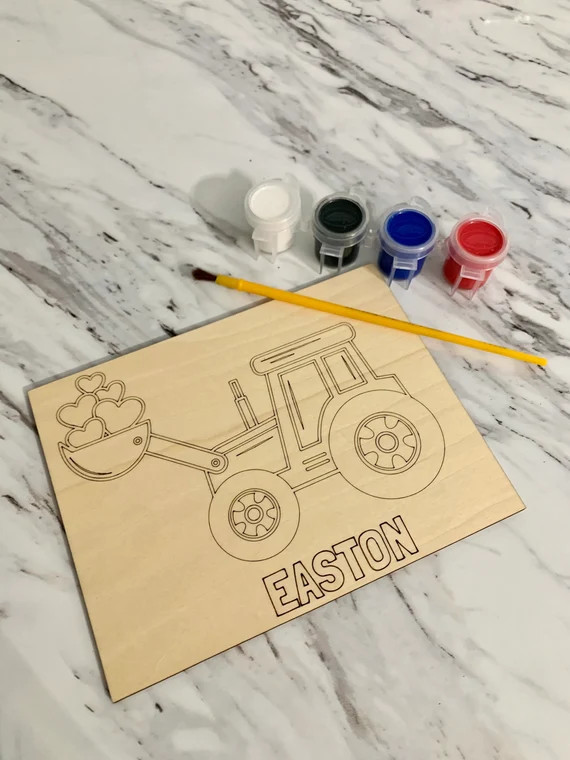 Personalized Valentine Paint Kit/party Favor/ Kids Valentines | Etsy | Etsy (US)