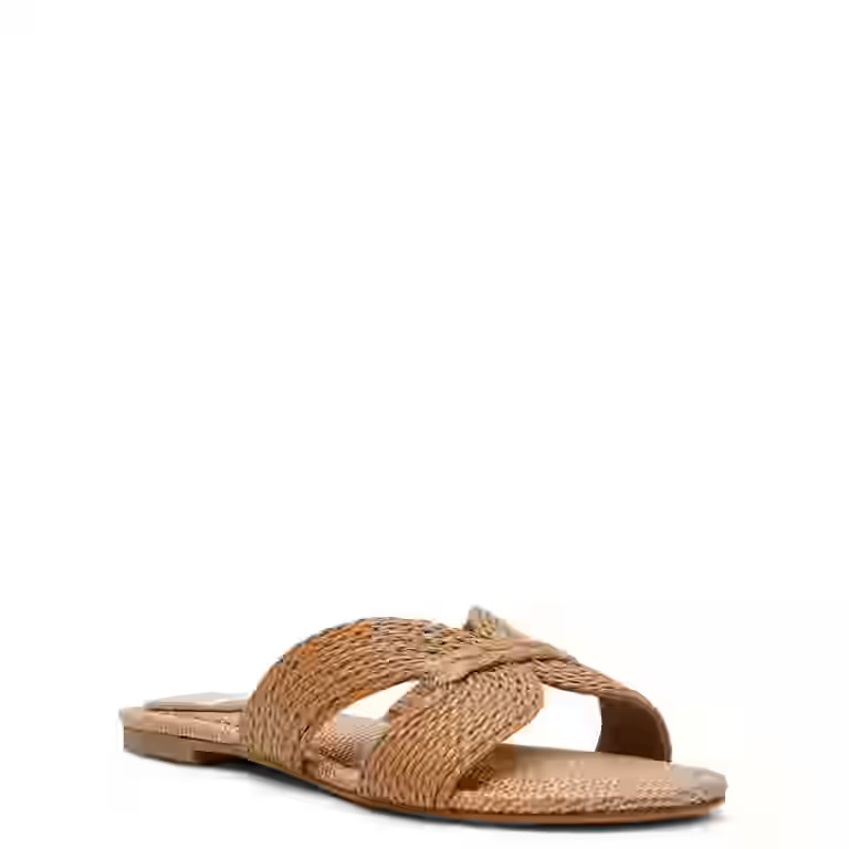 DV Dolce Vita Women's Geeya Flat Slide On Sandal | Walmart (US)