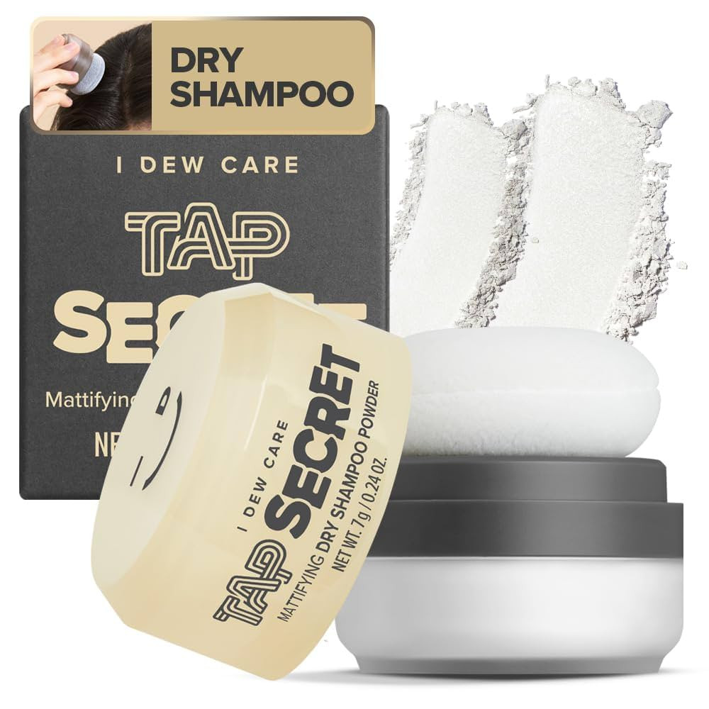 I DEW CARE Tap Secret Dry Shampoo Powder with Biotin - Tap Secret Original | Strengthening & Volu... | Amazon (US)