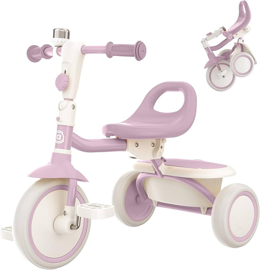 besrey Kids Tricycles Age 18 Month to 5 Years, Toddler Tricycle Kids Trikes Tricycle, Gift Toddle... | Amazon (US)
