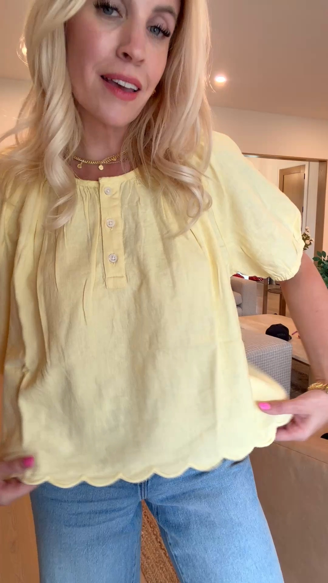 Walmart blouse that looks so expensive! I did a size Large and it comes in other cute colors too

#LTKmomlife #LTKootd #LTKgrwm