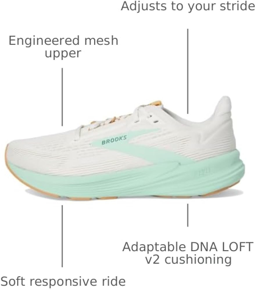 Amazon.com | Brooks Women's Revel 8 Coconut/Taffy/Honeydew 8 Medium | Road Running | Amazon (US)