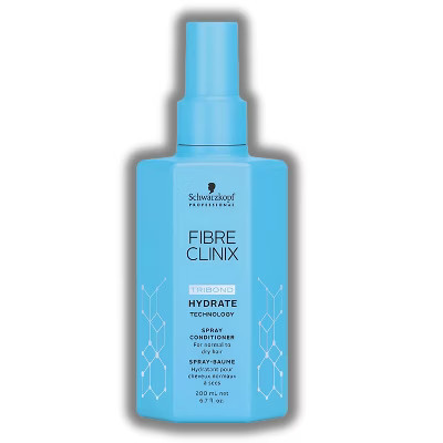 Schwarzkopf Professional Fibre Clinix Hydrate Spray Conditioner (6.7 oz) for Normal to Dry Hair | Lightweight Moisturizing Effect + Softer Hair | Target