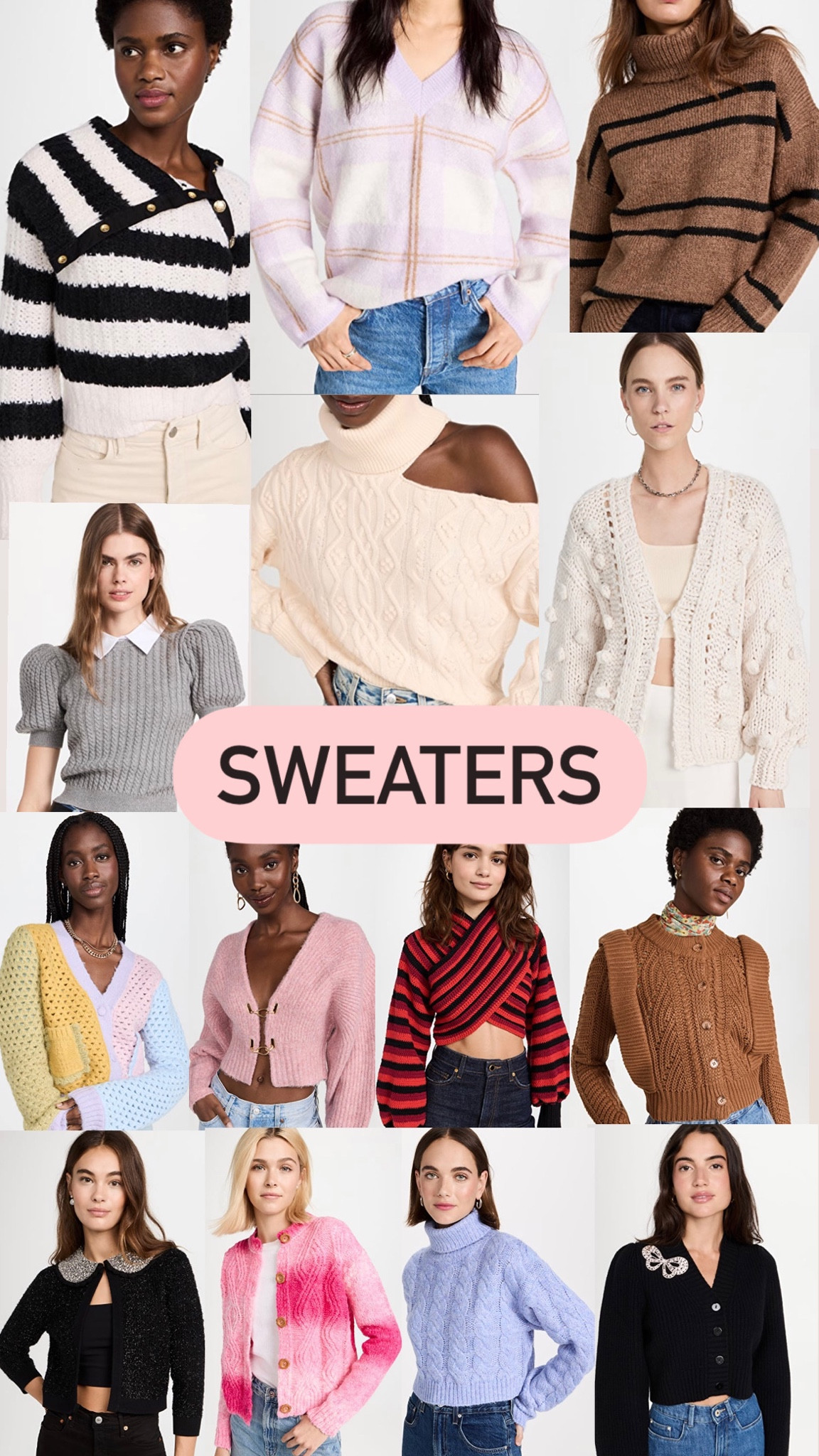 Shopbop sale: sweaters! 25% off with code HOLIDAY

#LTKHoliday #LTKsalealert #LTKGiftGuide