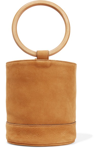 Simon Miller - Bonsai 20 Nubuck Bucket Bag - Tan | NET-A-PORTER (US)