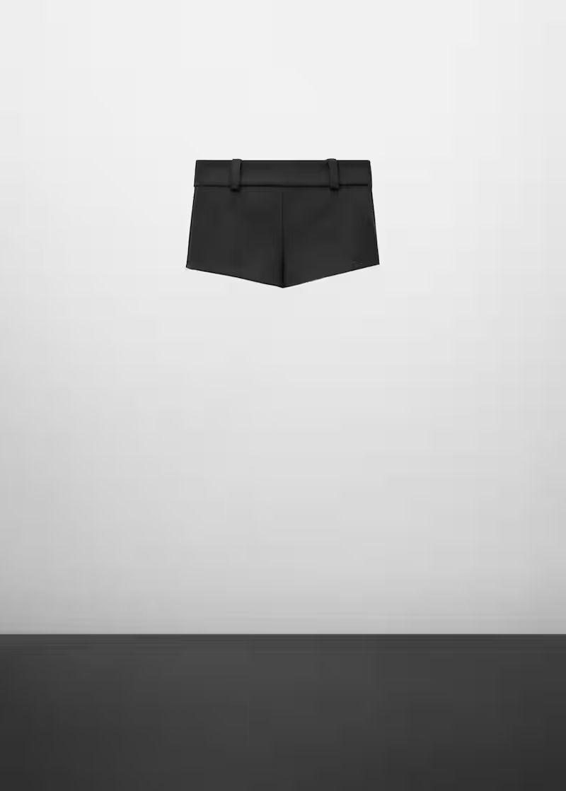 Wool shorts | MANGO (US)