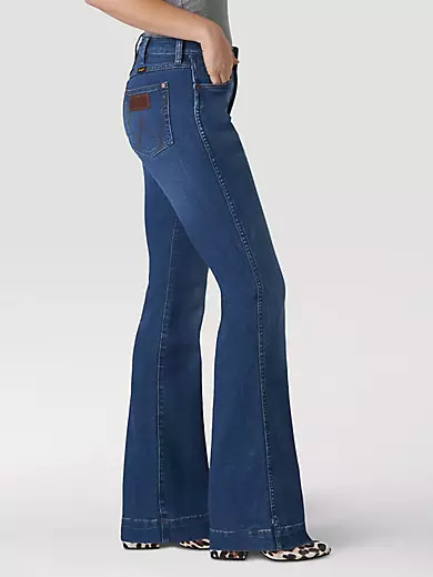 Women's Wrangler Retro® High Rise Trouser Jean in Blair | Wrangler