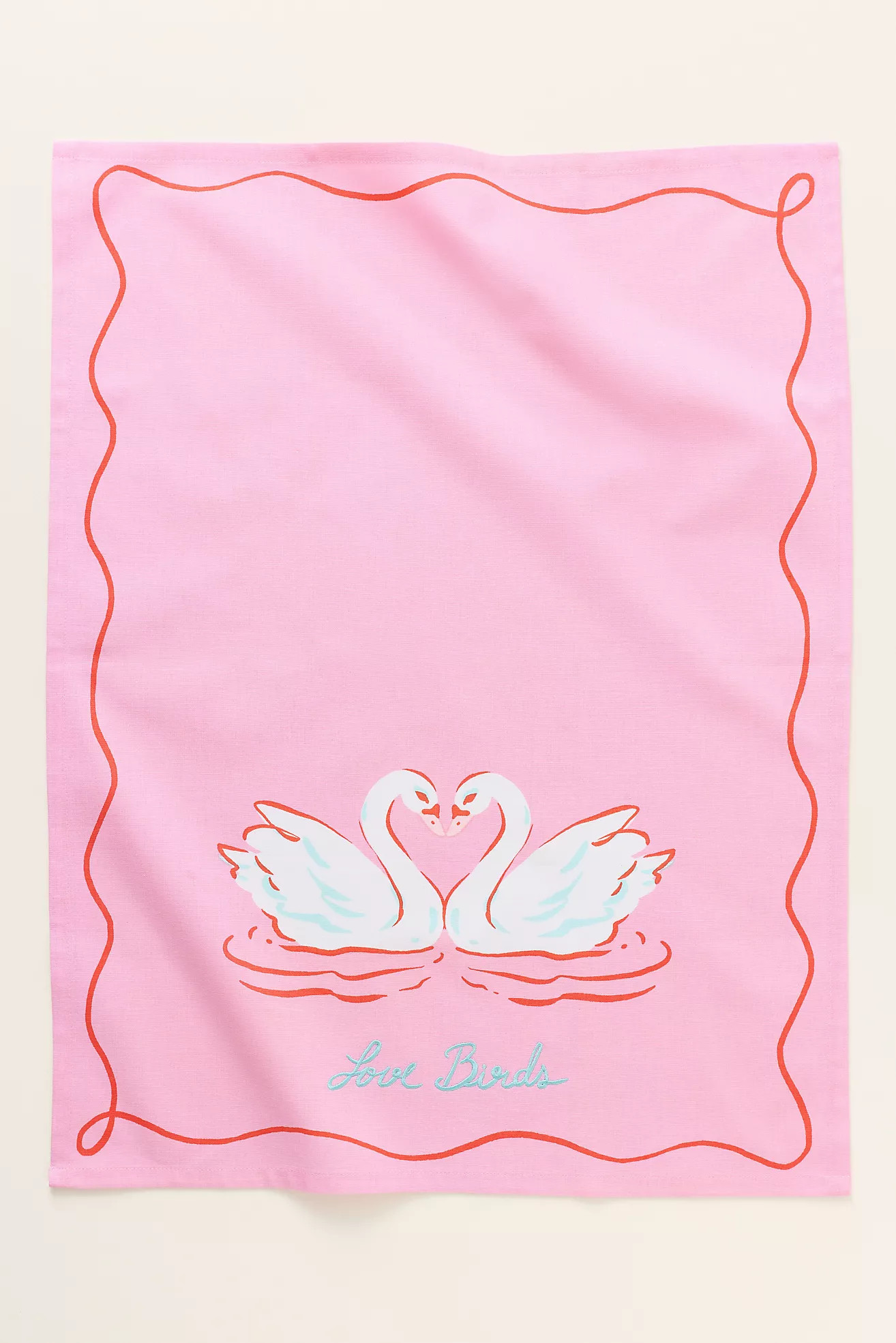 Love Birds Dish Towel | Anthropologie (US)