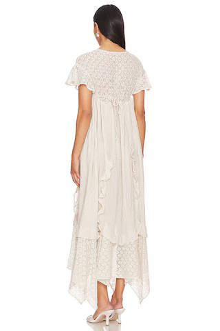 Bring The Romance Midi Dress in Harbor Fog | Revolve Clothing (Global)