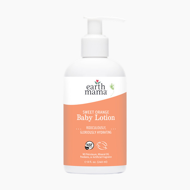 Earth Mama Baby Lotion with Sweet Orange Scent Size 8 fl oz | Babylist