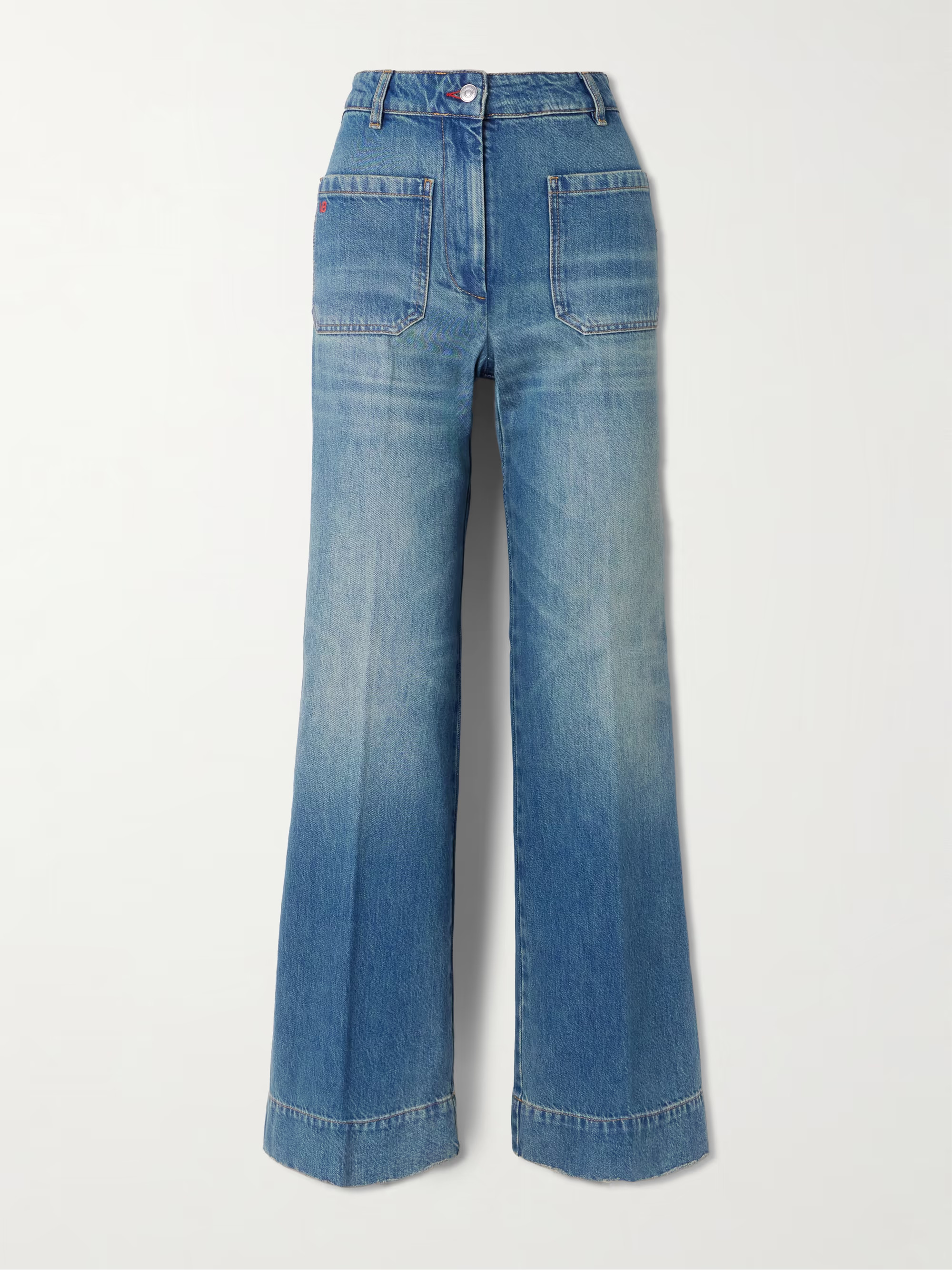 Alina high-rise wide-leg jeans | NET-A-PORTER (US)
