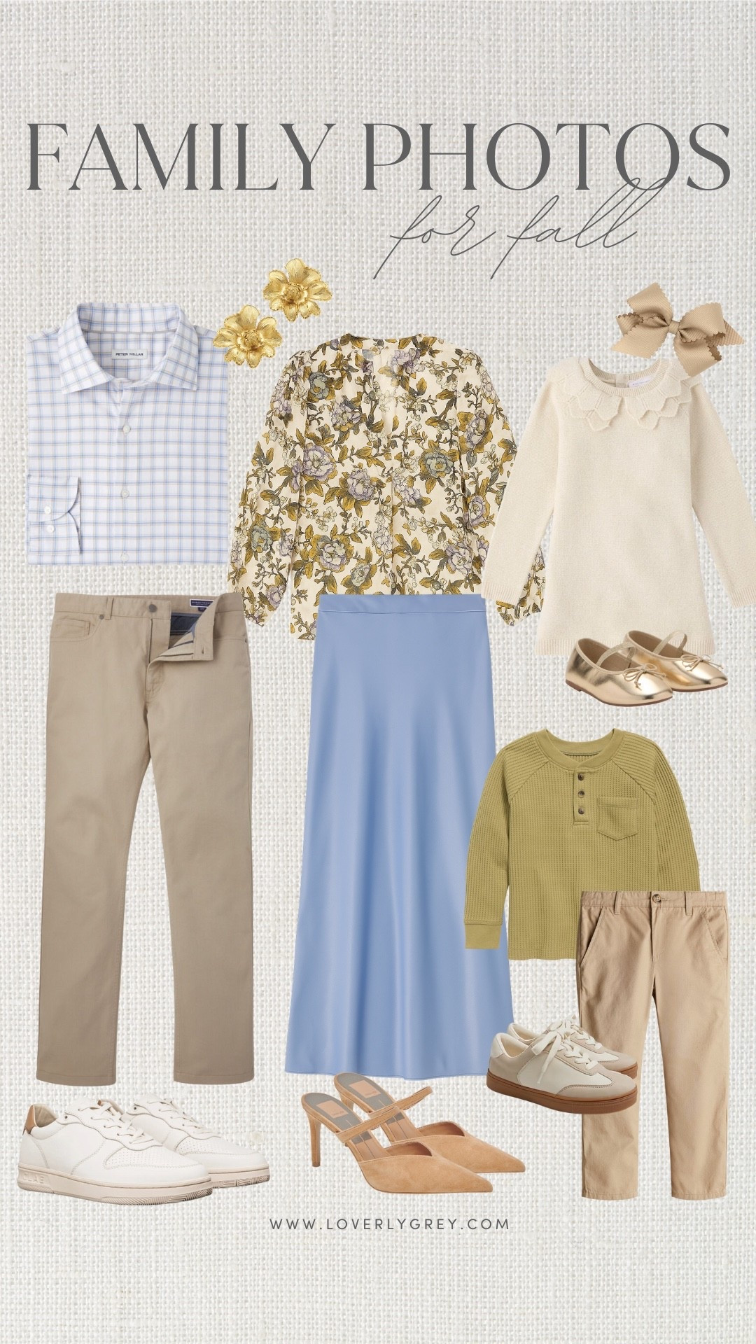 Some brighter colors for fall family photos, but I love how it turned out! This floral blouse ties all the colors together!

Loverly Grey, fall family photos, family picture, fall outfit inspo, fall outfit ideas

#LTKSeasonal #LTKStyleTip #LTKFamily