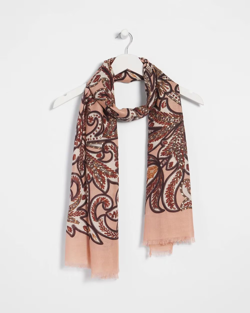 Textured Printed Oblong Scarf | Chico's