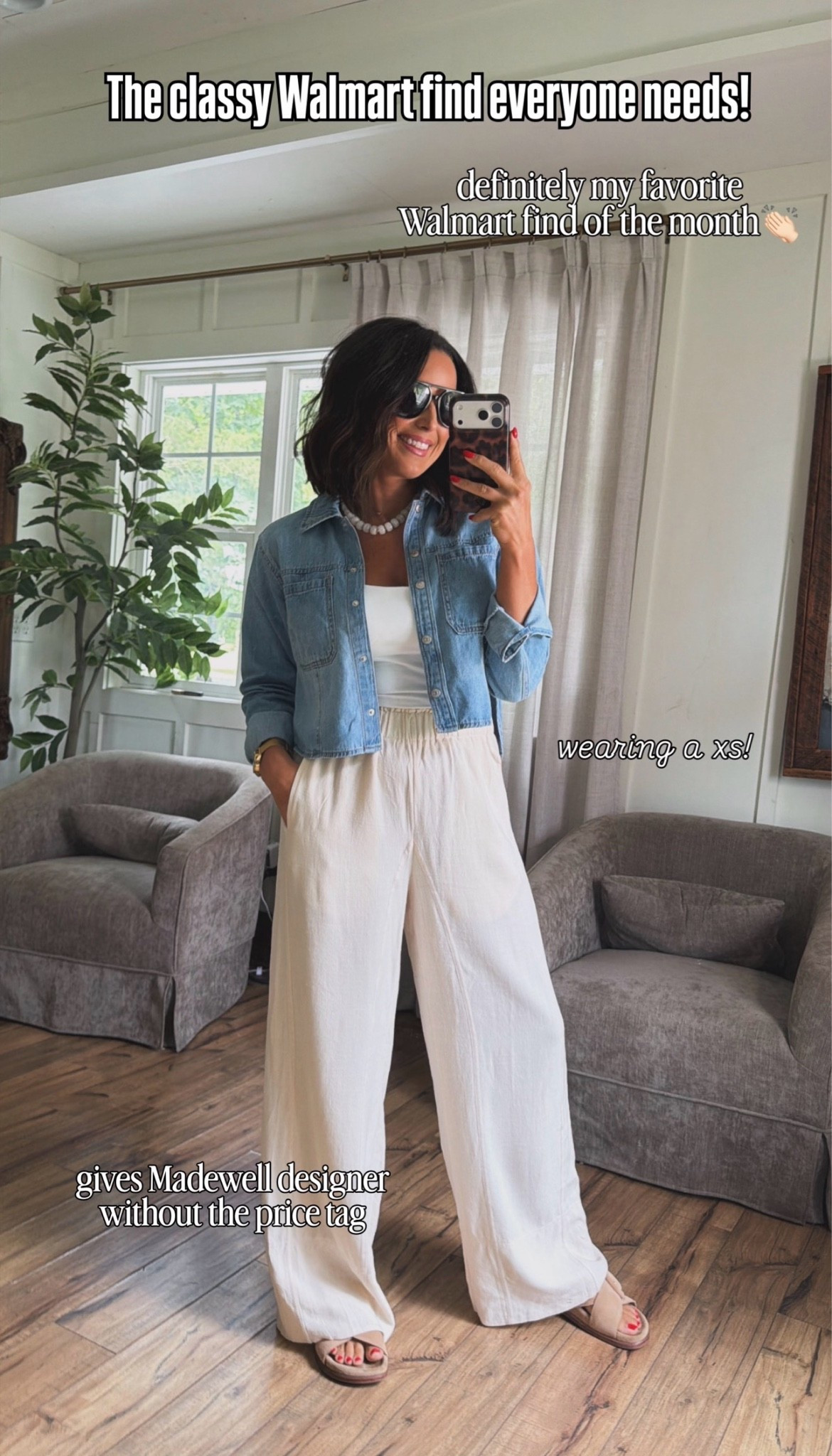 This Walmart find looks so much more expensive than it is. The fit is so flattering, and it’s one of those pieces you’ll wear on repeat year-round.

Wearing an XS from Walmart.

#WalmartFashion #WalmartFinds #WalmartStyle #AffordableFashion #DesignerLookForLess #MadewellInspired #NeutralStyle #EverydayStyle #CapsuleWardrobe #OOTD #CasualChic #BudgetStyle #FashionFinds #WardrobeStaples
