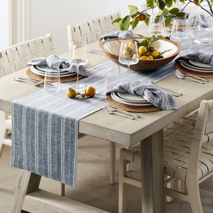 Provence Stripe Table Runner | Williams-Sonoma