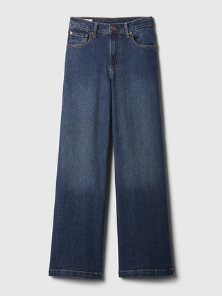 High Rise Stride Wide-Leg Jeans | Gap (CA)