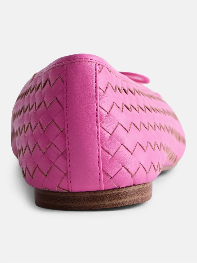 Free Assembly Women's Woven Ballet Flats | Walmart (US)