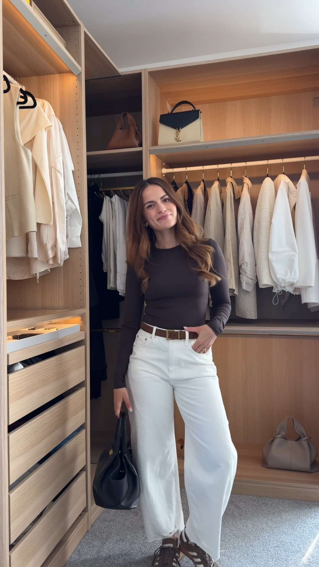 Simple doesn’t have to mean boring. 🤍
Wearing a UK 8 in the jeans and a size S in the top.

#LTKuk #LTKautumn #LTKjeans
