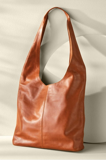 Lacey Leather Tote | Soft Surroundings