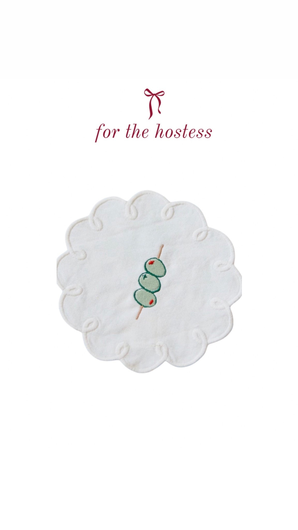 Cocktail napkins 🍸 

#LTKHoliday #LTKGiftGuide #LTKHome