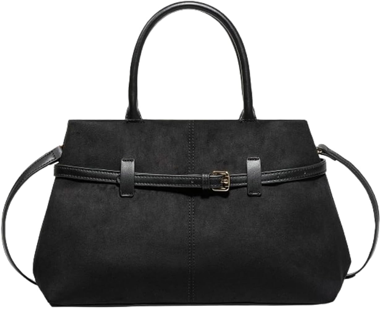 Caistre Women's Slouchy Suede Tote Handbag 2026 Winter Fall Adjustable Strap Shoulder Crossbody B... | Amazon (US)