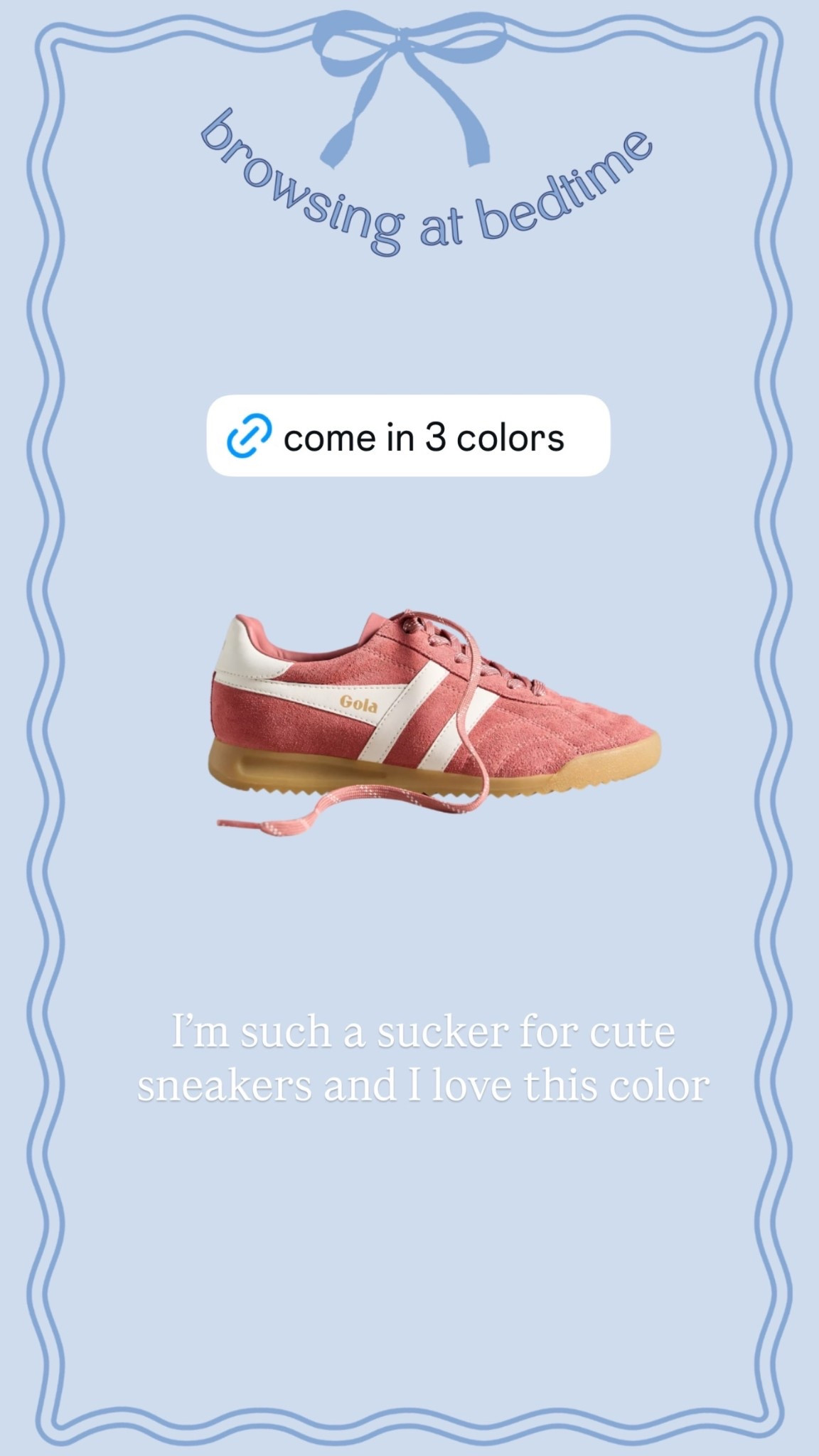 I’m such a sucker for cute sneakers and I love this color

#LTKShoeCrush #LTKActive #LTKSeasonal