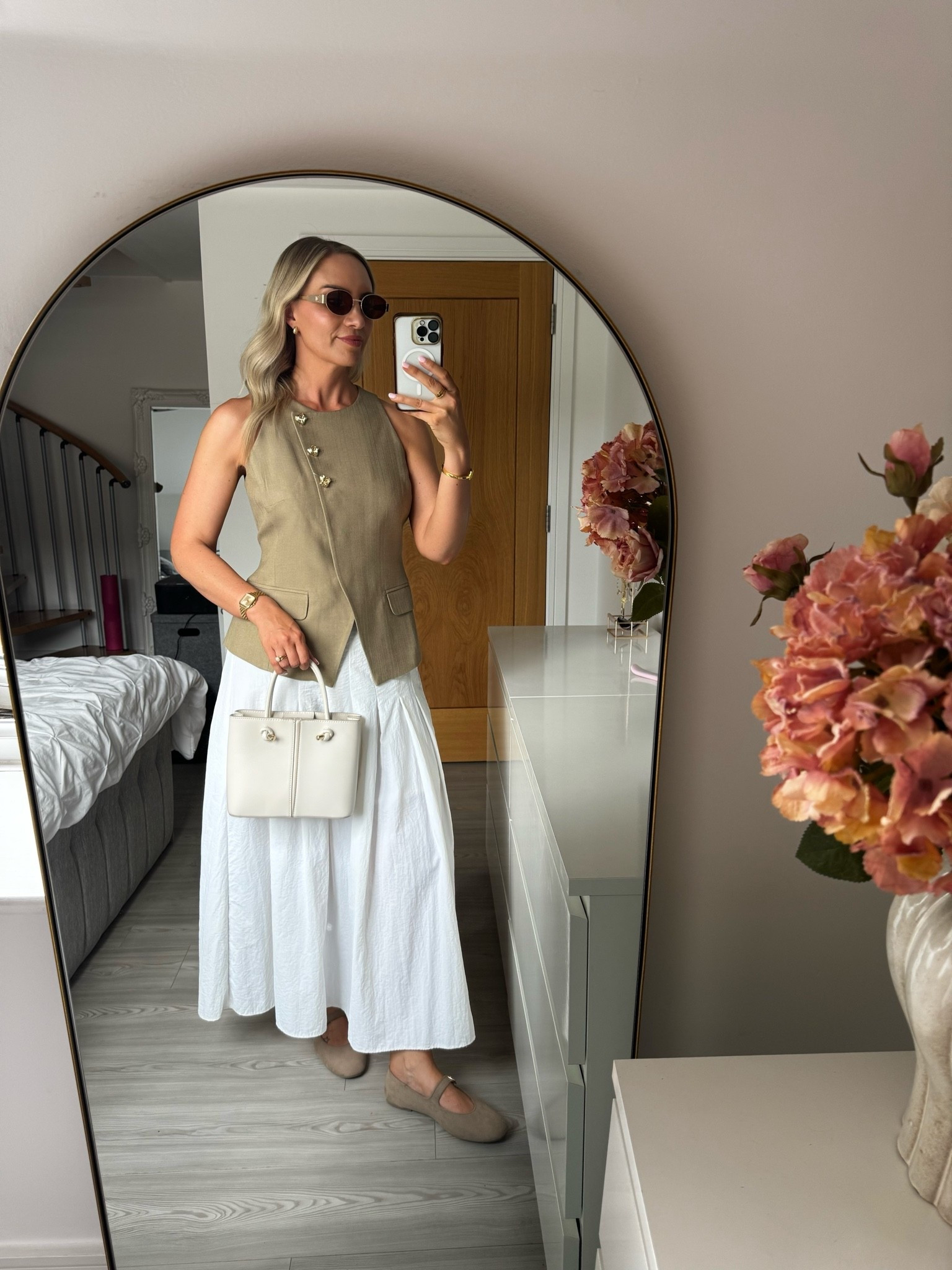 A summer outfit idea perfect for the office or a lunch date 🫶🏼

I’m wearing a size 10 in the waistcoat

#LTKsummer #LTKworkwear #LTKstyletip