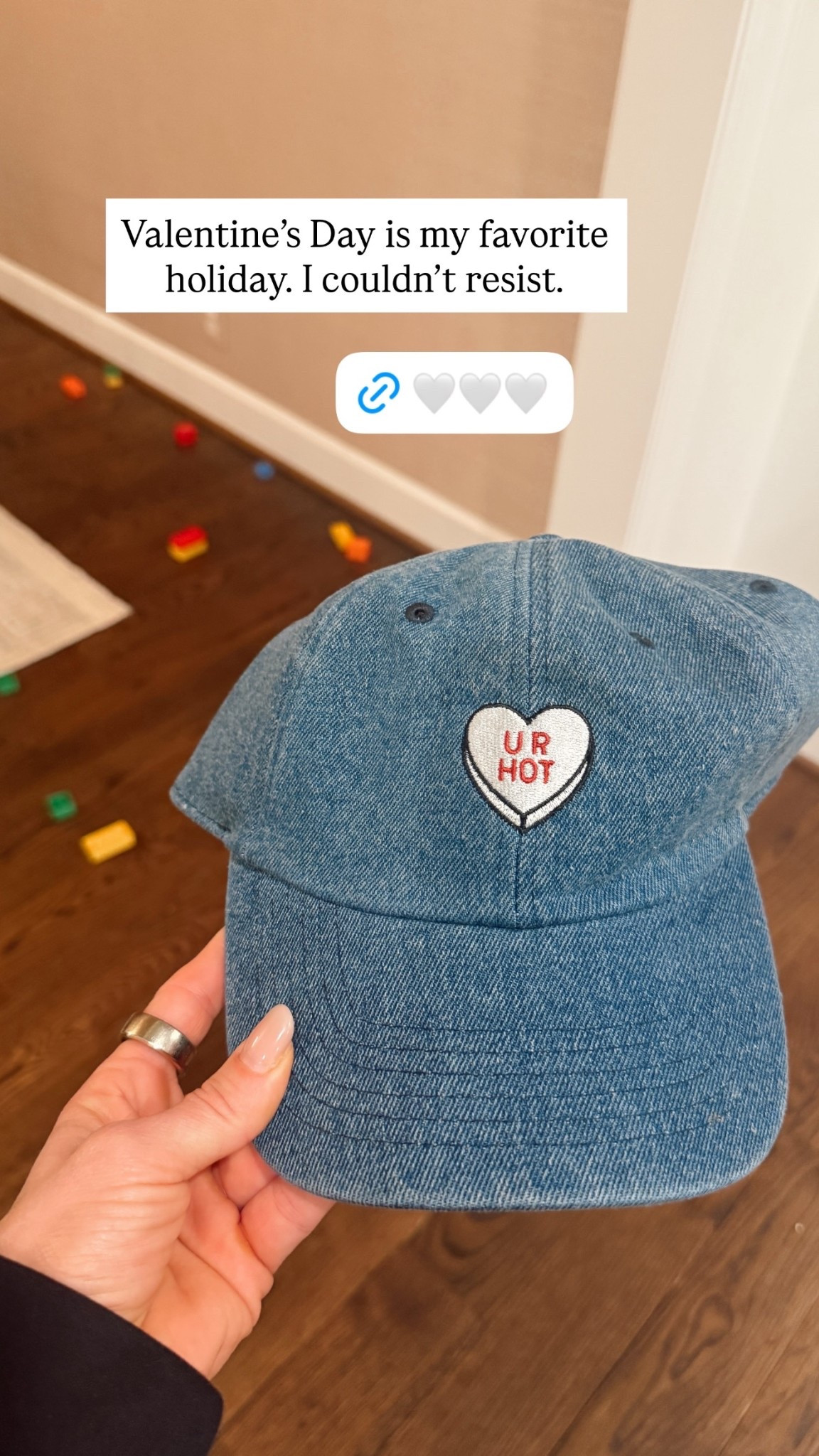 Valentine’s Day is my favorite holiday. I couldn’t resist.