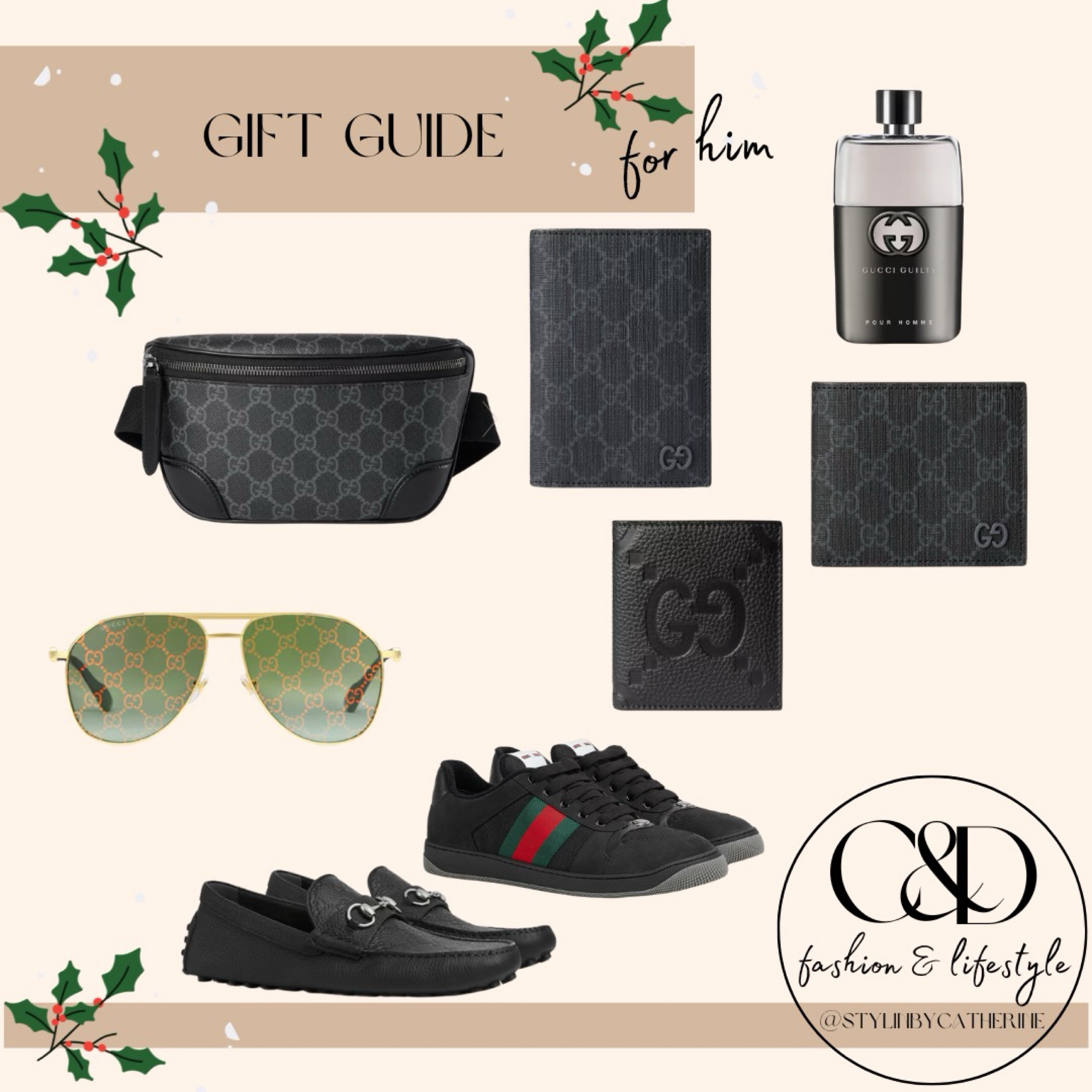 Gift guide for him. Gift ideas for him. Gucci sunglasses. Gucci sneakers 

#LTKgiftguide #LTKstyletip