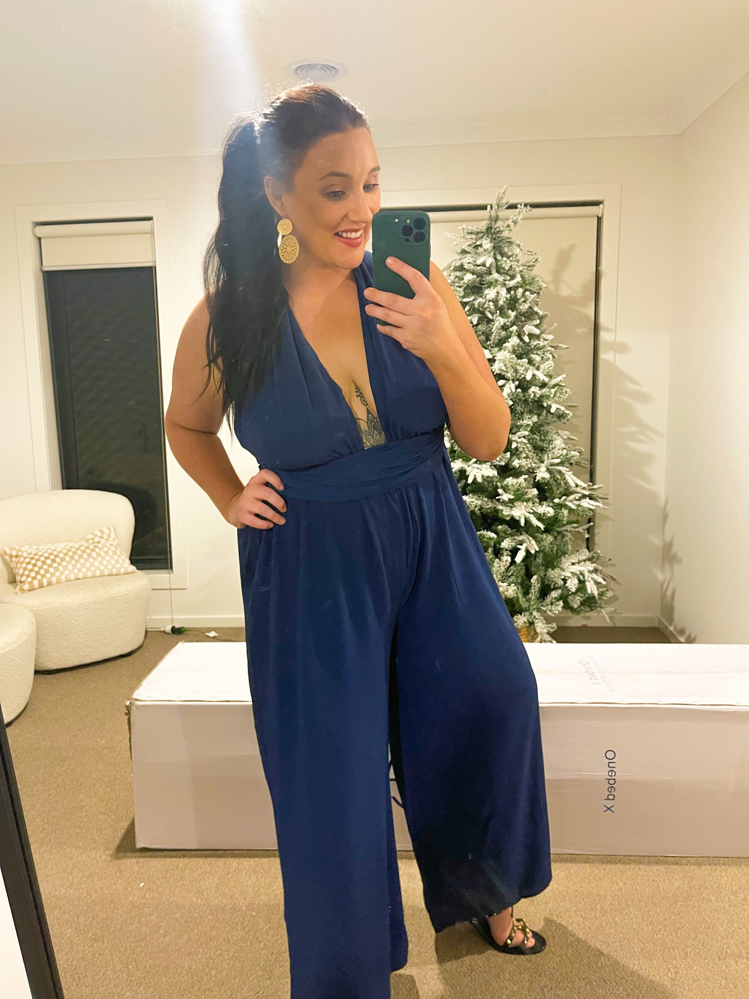 Long pant jump suit 

#LTKaustralia #LTKcurves #LTKunder100