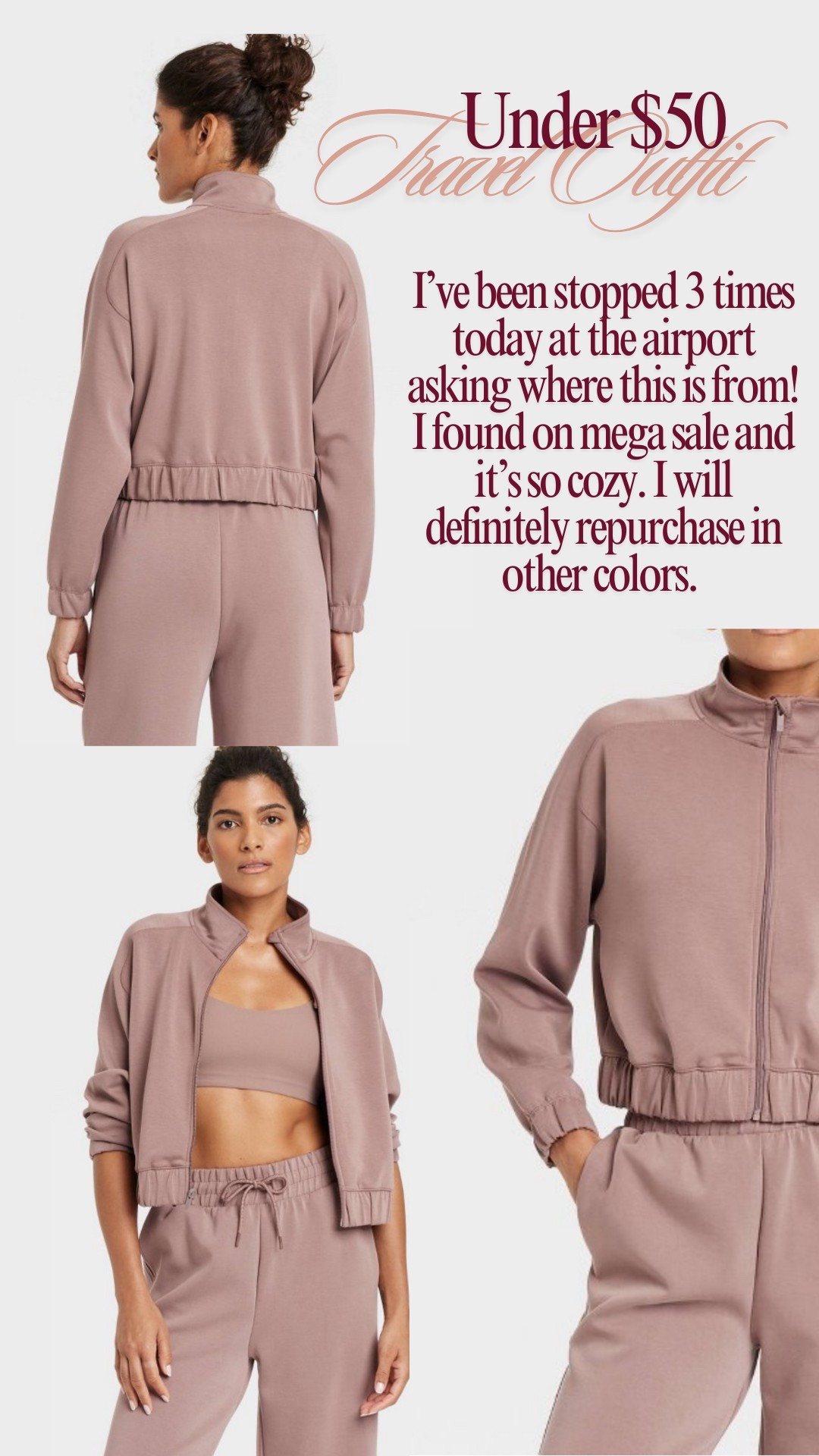 The best inexpensive travel outfit! 

#LTKFindsUnder50 #LTKSpringSale #LTKFindsUnder100