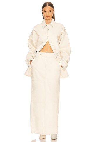 Helsa Maxi Skirt in Ecru from Revolve.com | Revolve Clothing (Global)