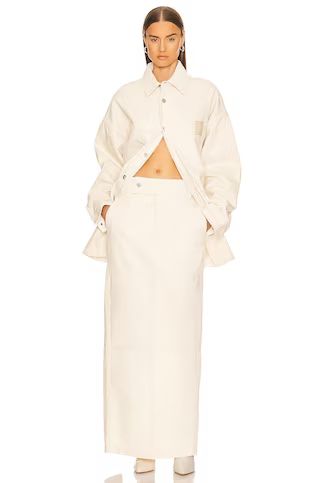 Helsa Maxi Skirt in Ecru from Revolve.com | Revolve Clothing (Global)