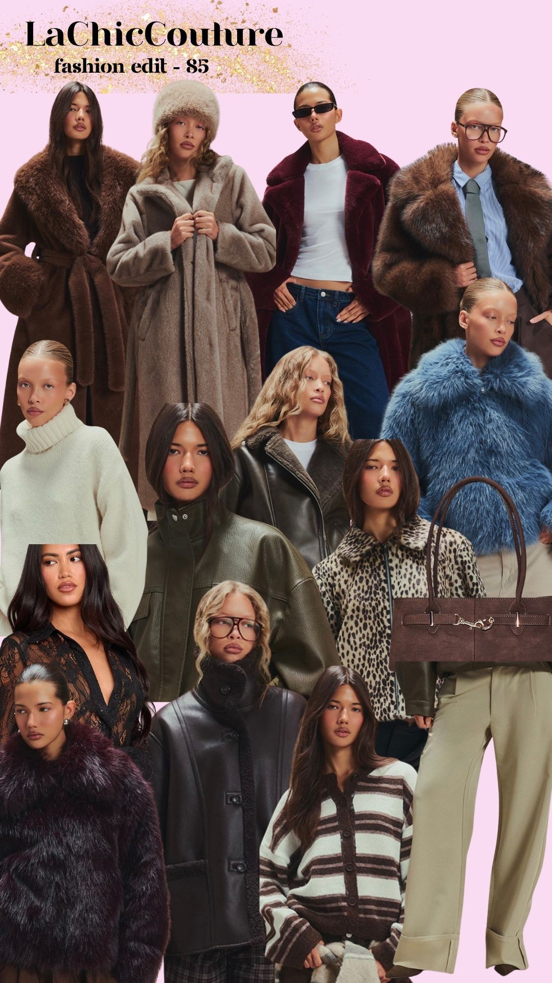LaChicCouture Fashion Edit - 85 Fall Outfit. Holiday Outfit Inspo. Fashion trends. Fall Capsule Wardrobe #ootd #streetstyle #FashionTrends #Outfitinspo #falloutfits #falllooks #vogue #outfitideas #lachiccouture



#LTKSeasonal #LTKHoliday #LTKStyleTip