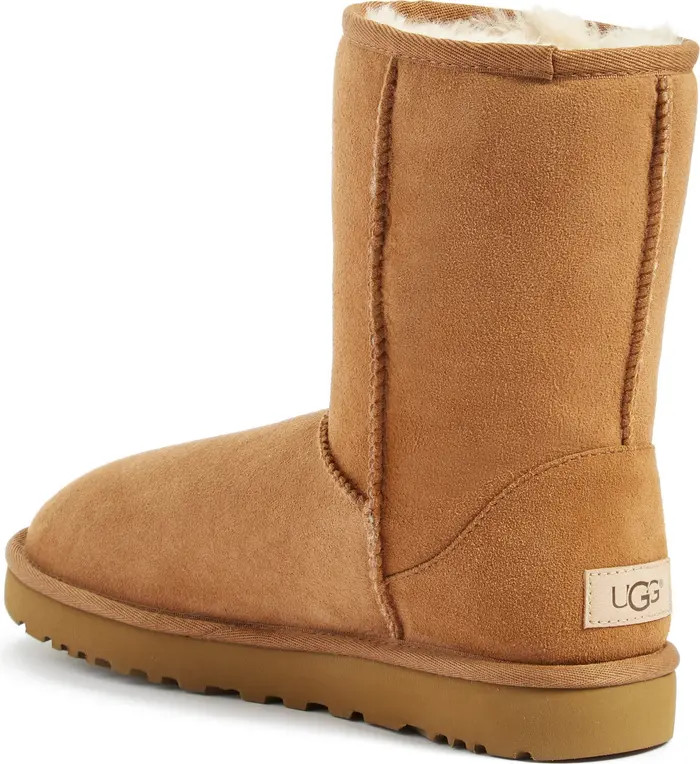 Classic II Genuine Shearling Lined Short Boot (Women) | Nordstrom