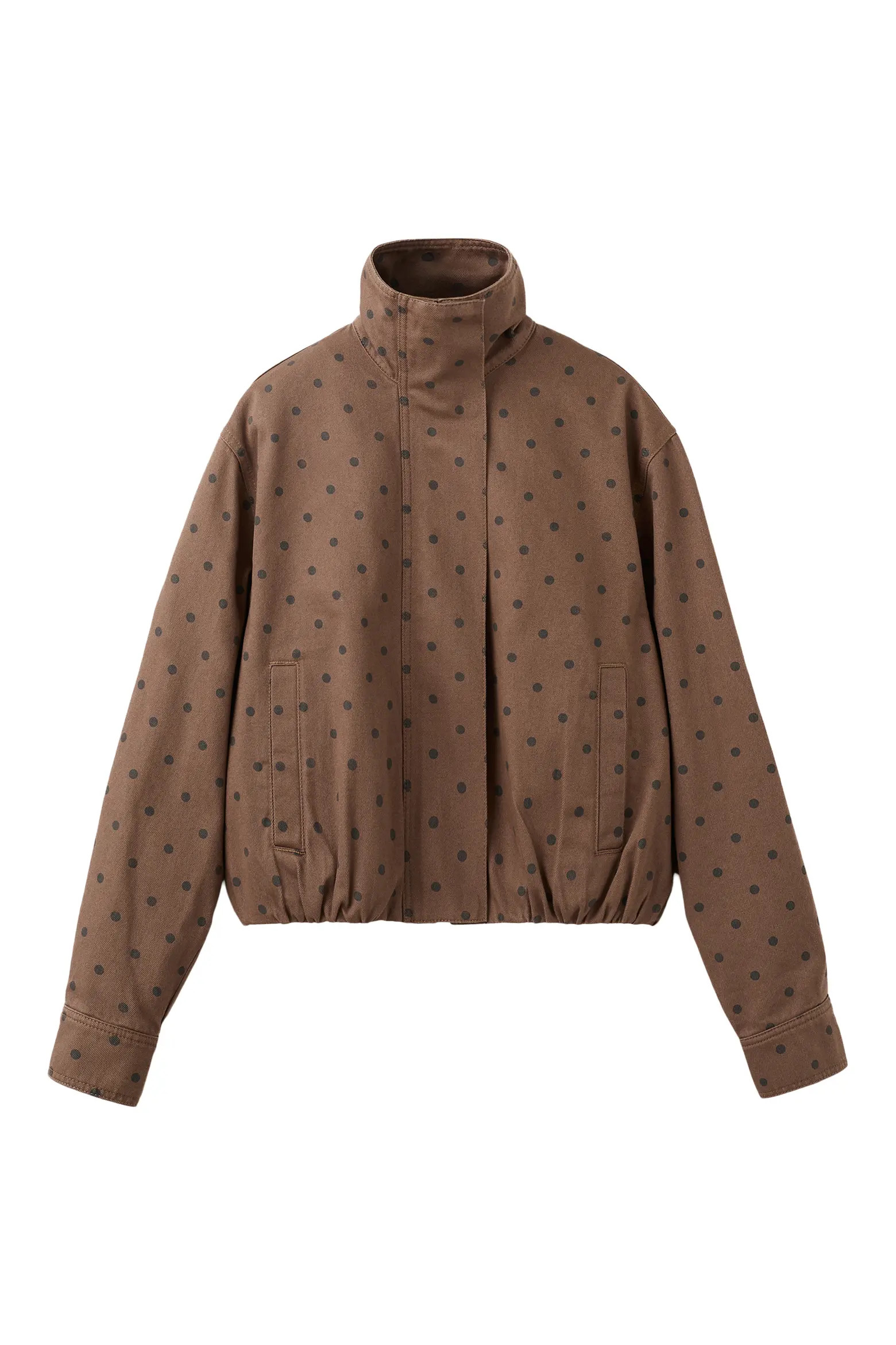 Cazadora Dot Print Denim Bomber Jacket (Women) | Nordstrom | Nordstrom