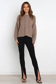 Tahlia Knit - Mocha | Petal & Pup (US)