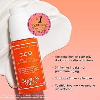 Sunday Riley C.E.O. 15% Vitamin C Brightening Serum | Amazon (US)