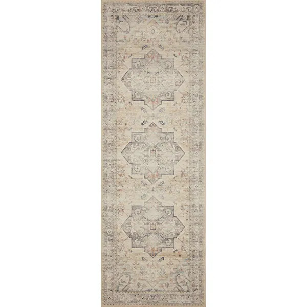 Alexander Home Venetian Printed Star Persian Distressed Rug - On Sale - Overstock - 30684396 | Bed Bath & Beyond