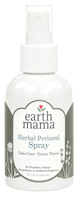 Herbal Perineal Spray by Earth Mama | Safe for Pregnancy and Postpartum, Natural Cooling Spray fo... | Amazon (US)