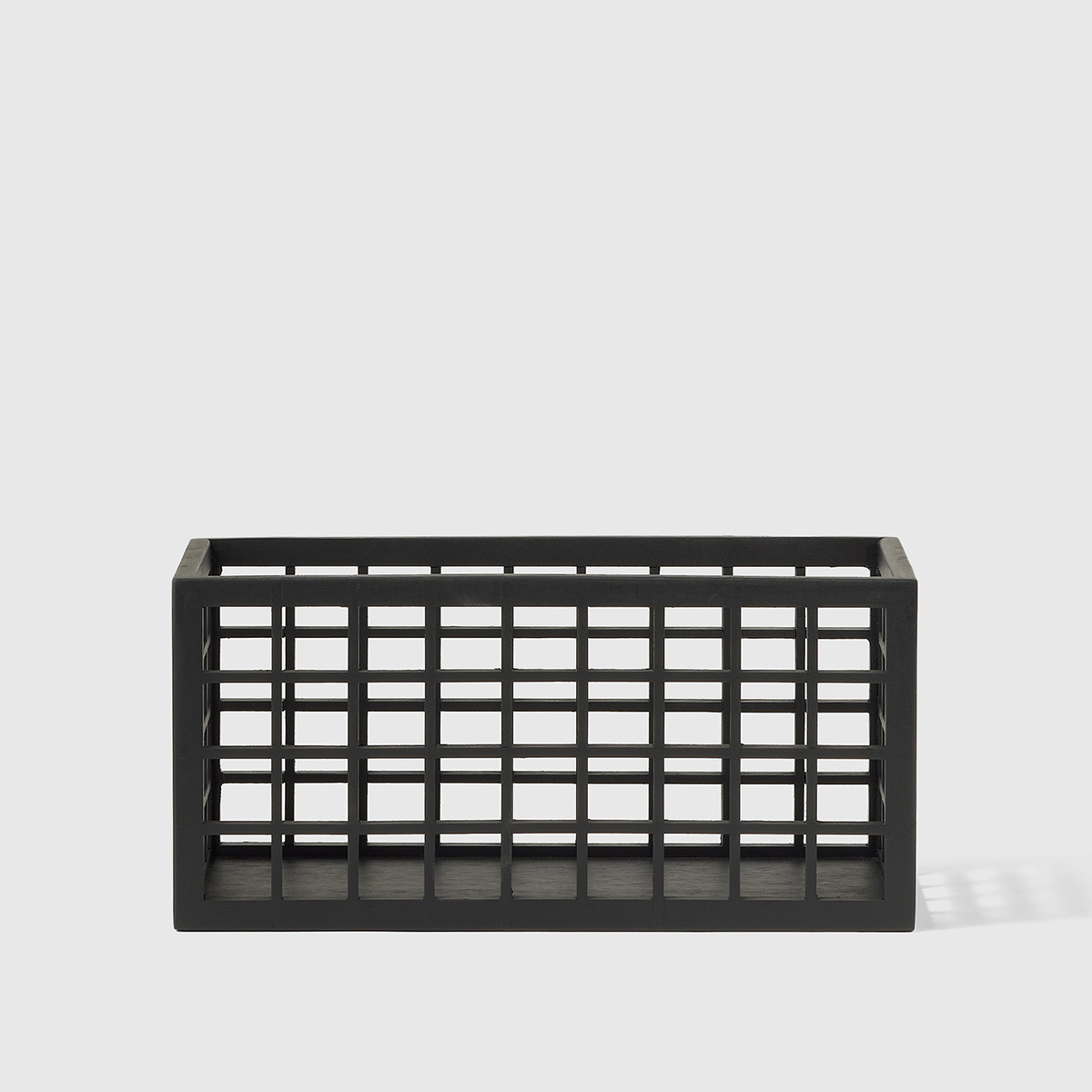 Marie Kondo Ink Black Shoji Bamboo Pantry Bins | The Container Store